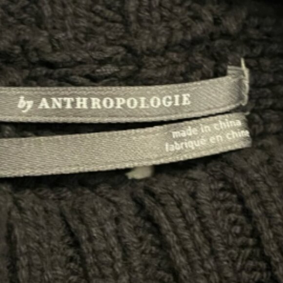 Brand New By Anthropologie Sleeveless Mock-Neck Fringe Sweater Midi Dress - Picture 8 of 10